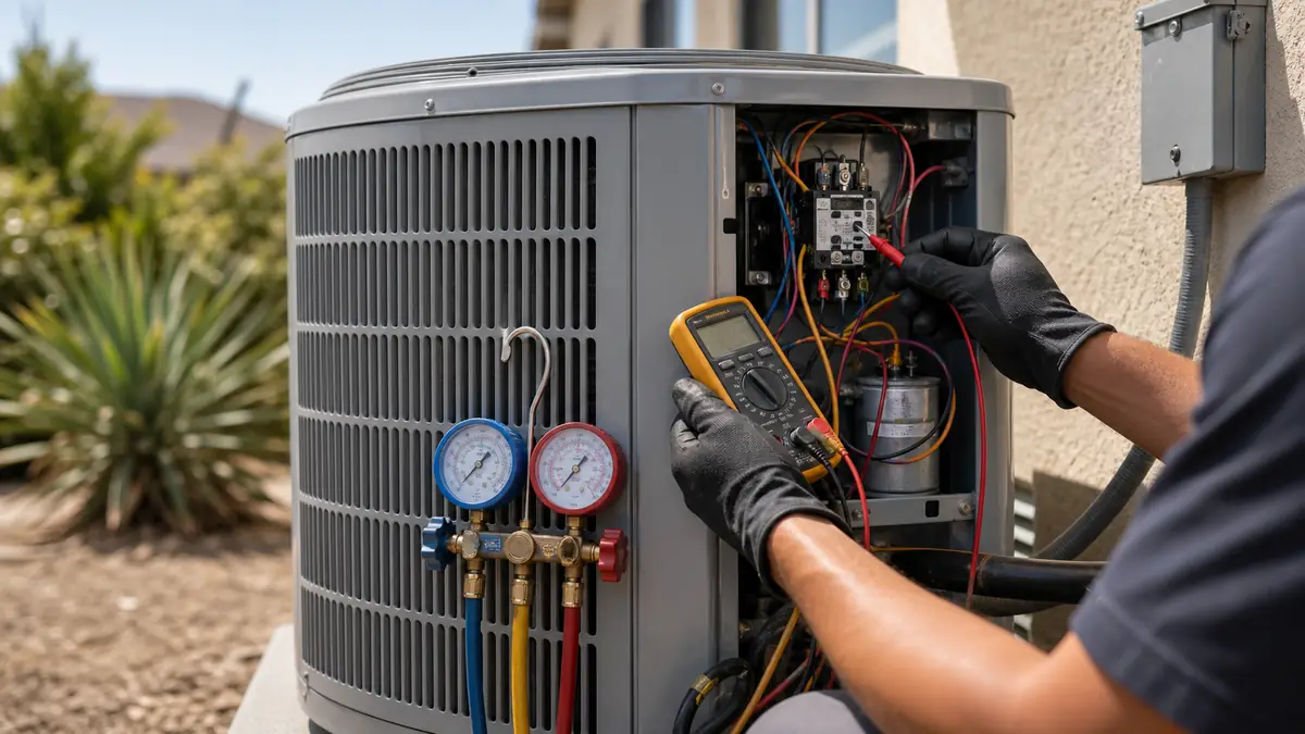 Carrier 26-series condenser AC repair in Alhambra ZIP 91801