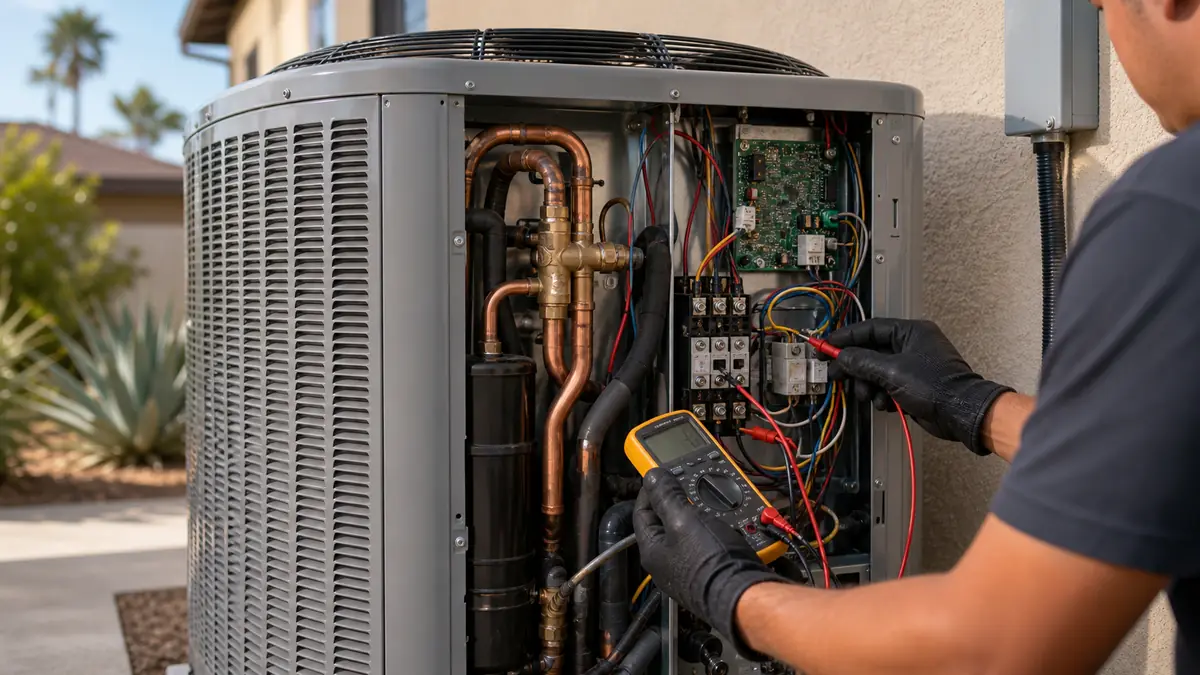 Carrier 27-series heat pump repair in Alhambra ZIP 91801